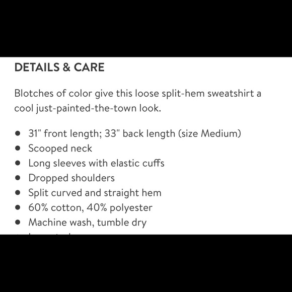 Last One~NWT Free People Someday Fleece Sweatshirt - Picture 6 of 6